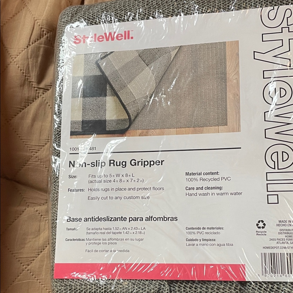 STYLEWELL Non-Slip Gripper - Gray